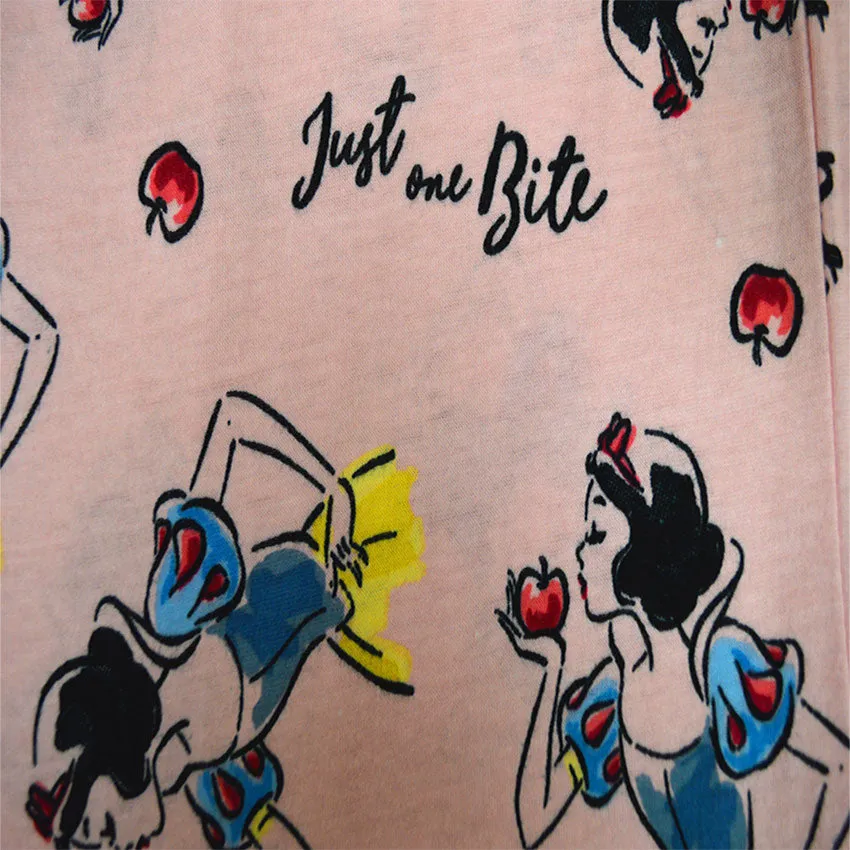Disney Princess Snow White Pink Cotton Loungepants