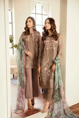 Flossie Embroidered Chiffon Collection – Safeera Vol-5 – Margot