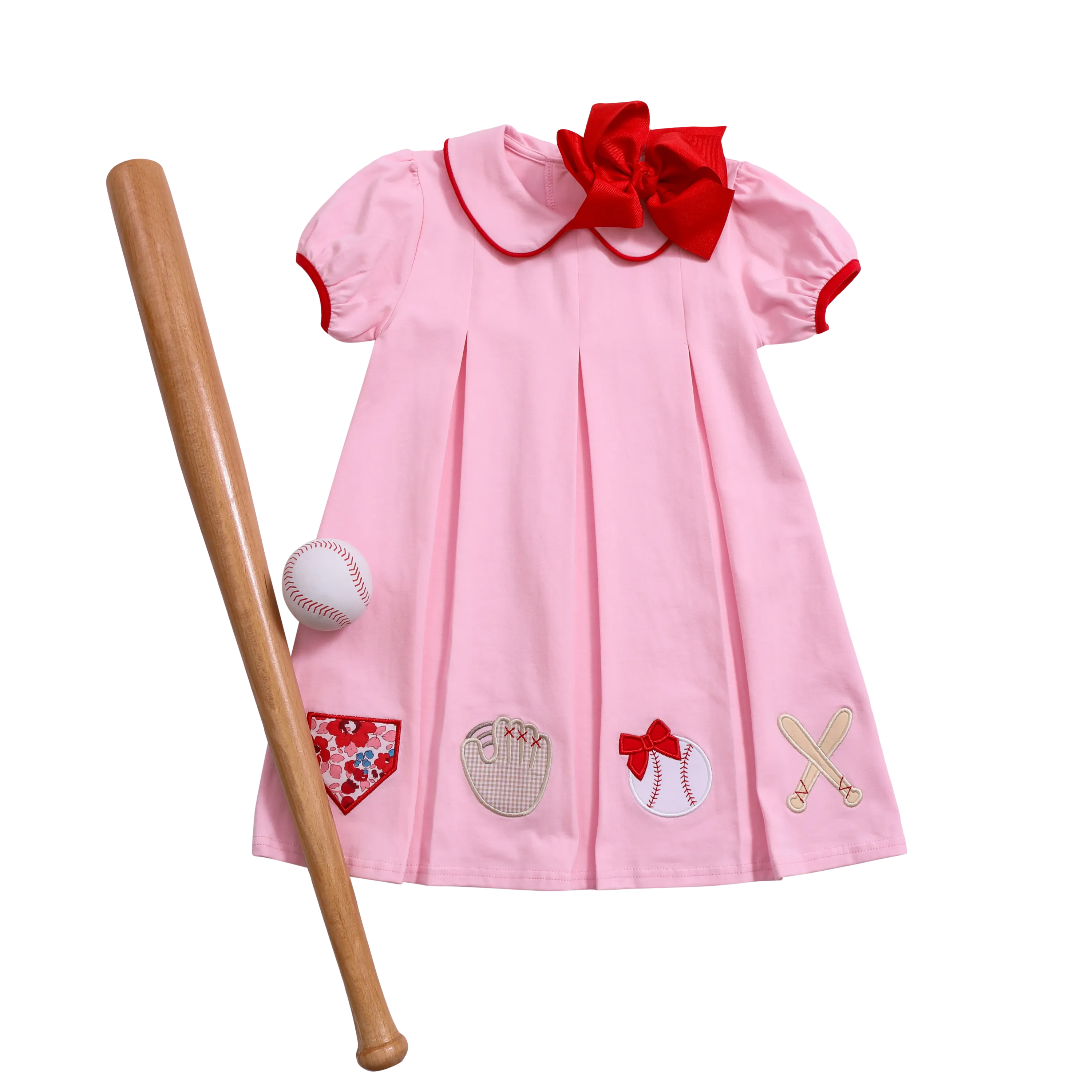 Home Run Pleat Dress