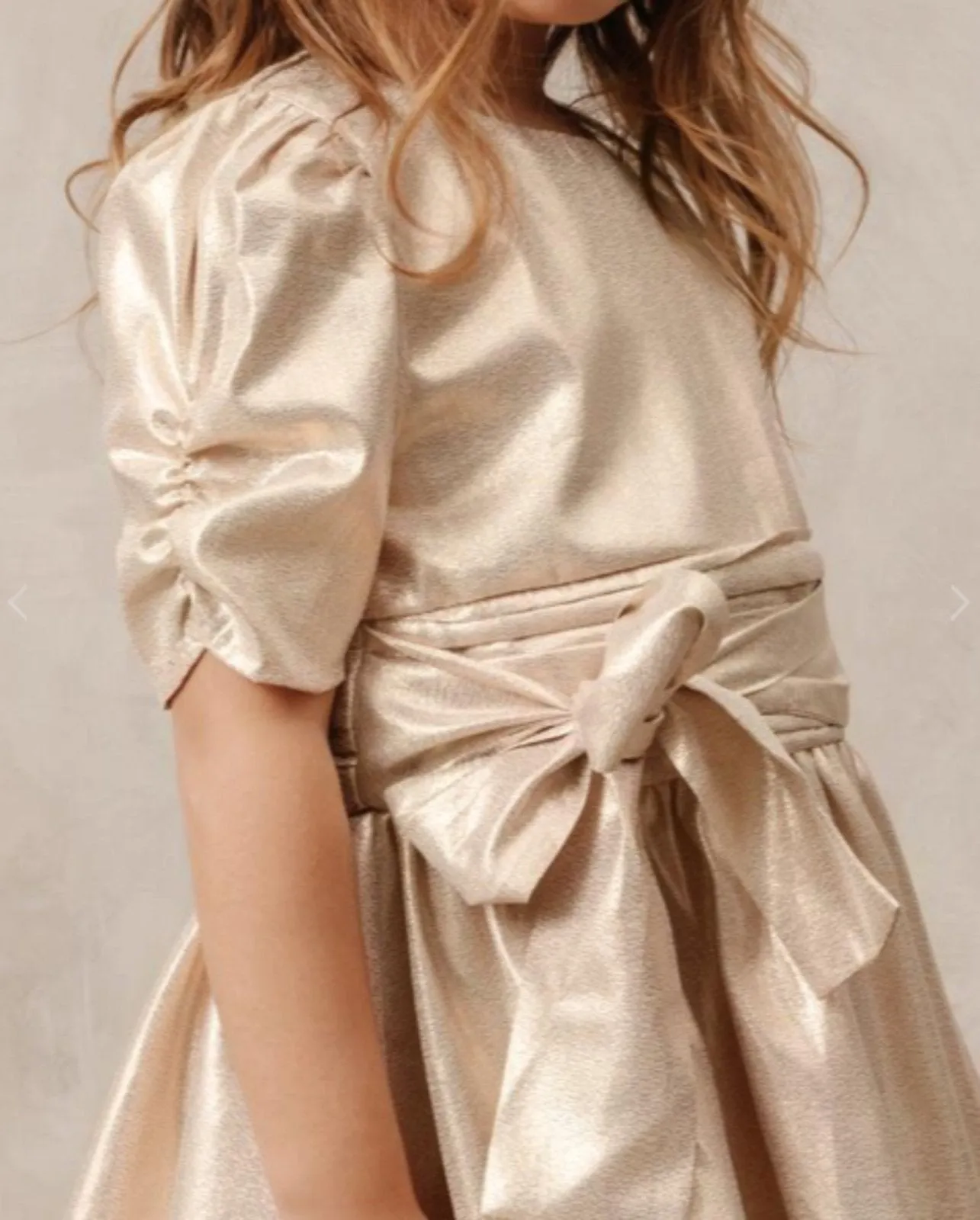 NoraLee Josephine Dress In Rose Gold - Infant to Youth